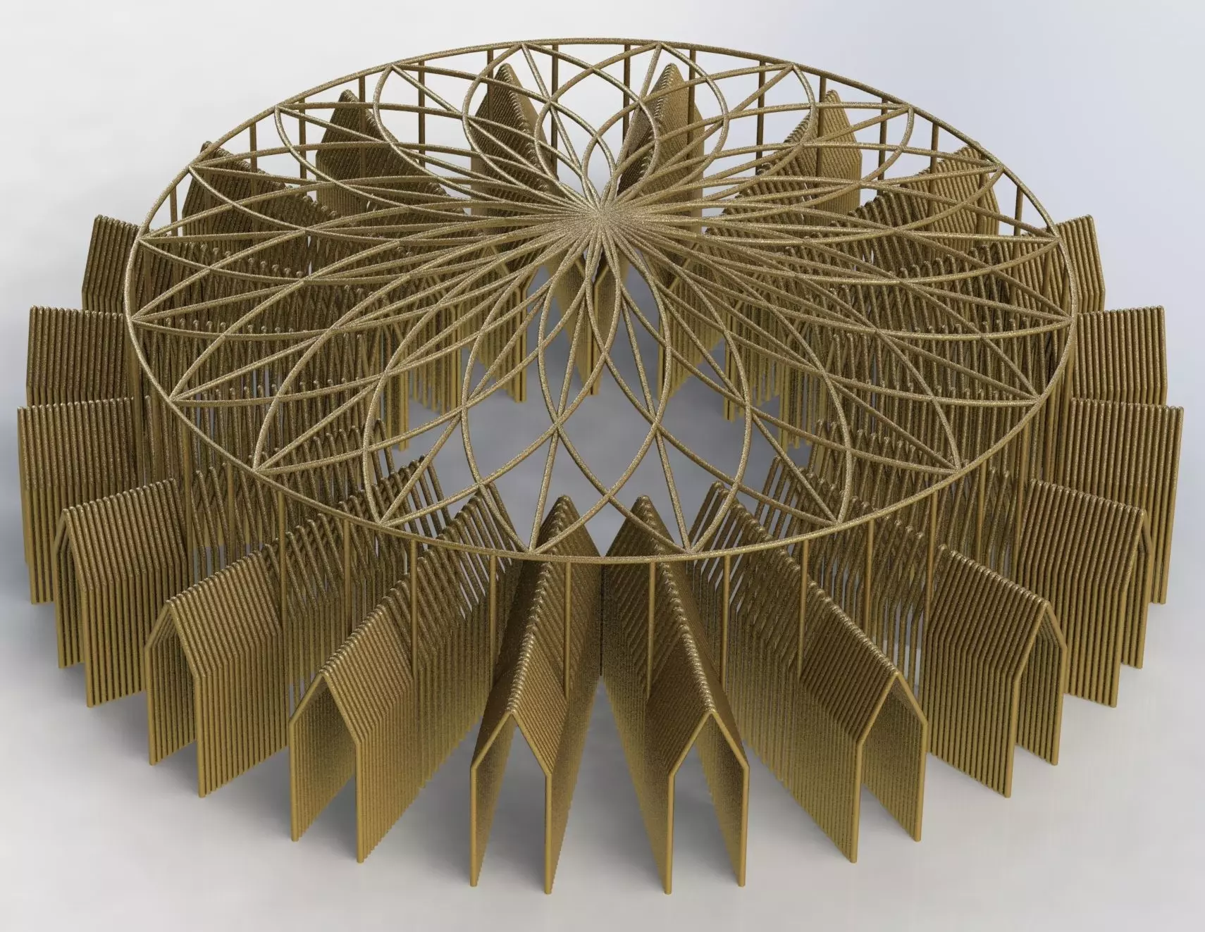 Wonderful architectural complex 3D print model_0