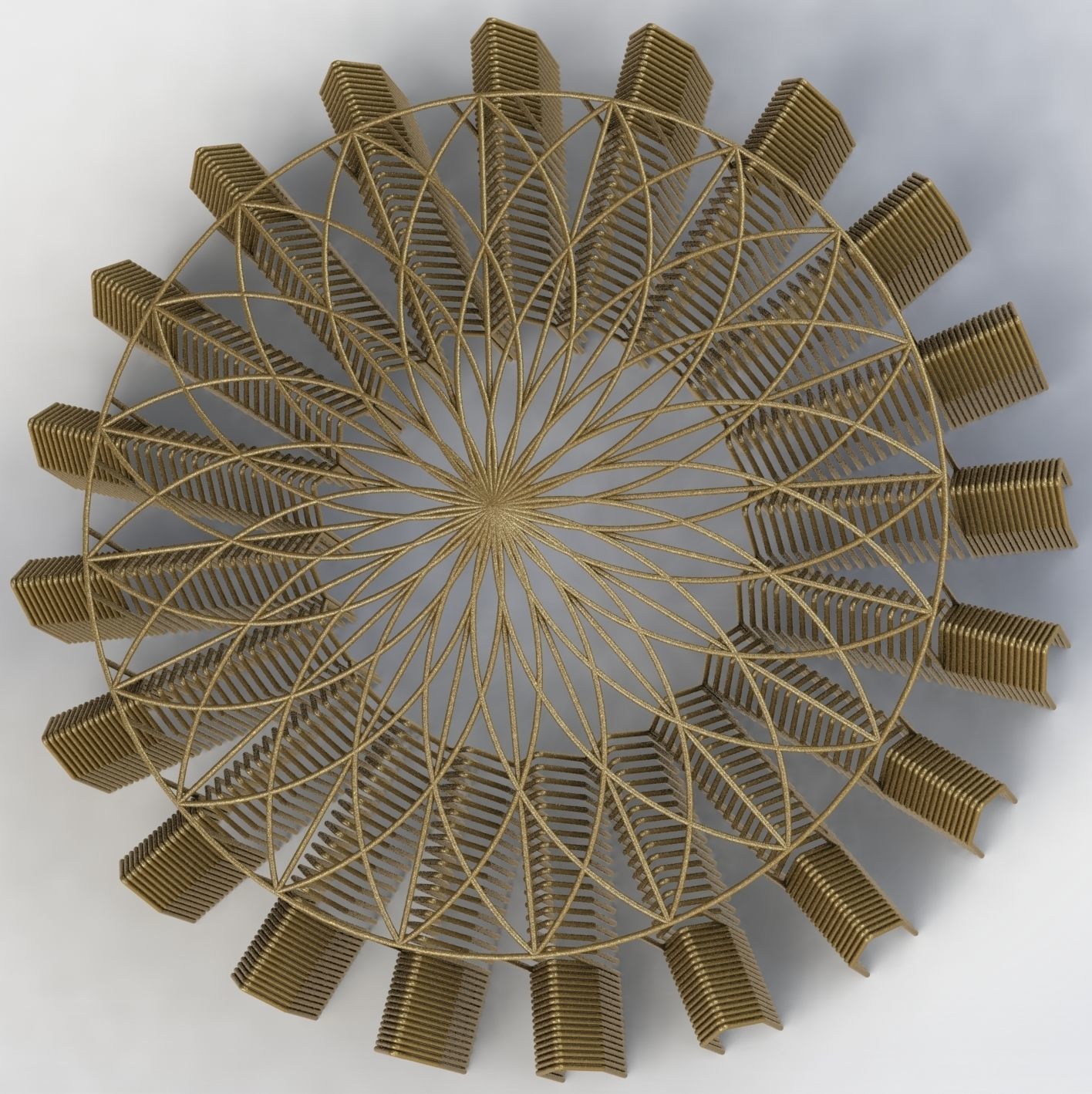 Wonderful architectural complex 3D print model_8