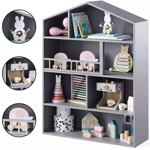 Bookshelf house by jabadabado