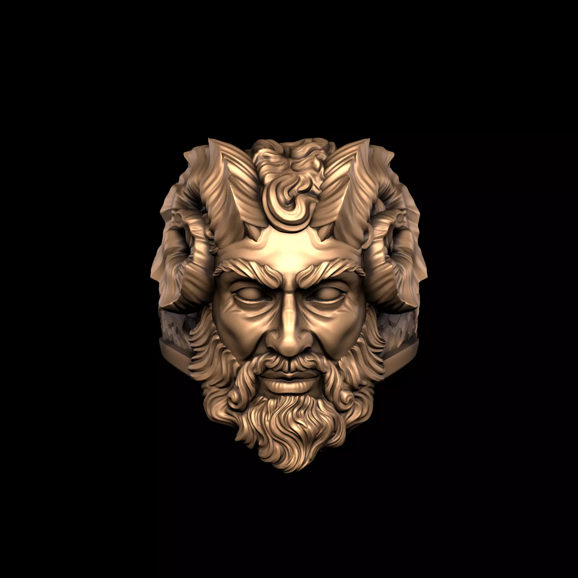 Ring Satir 3D print model_0