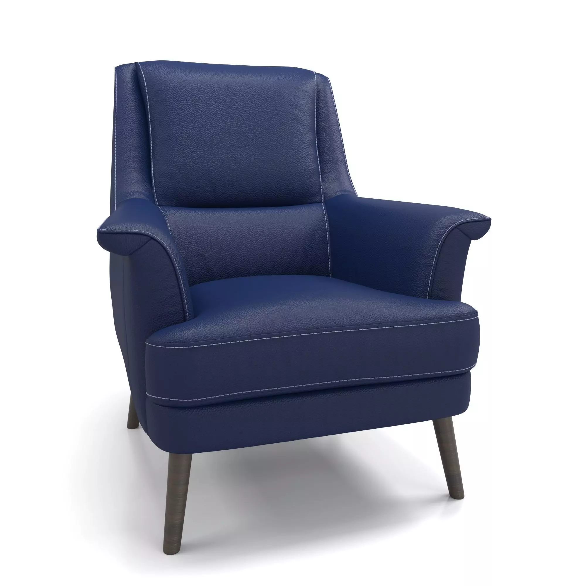 Leather Chair  3D model_0