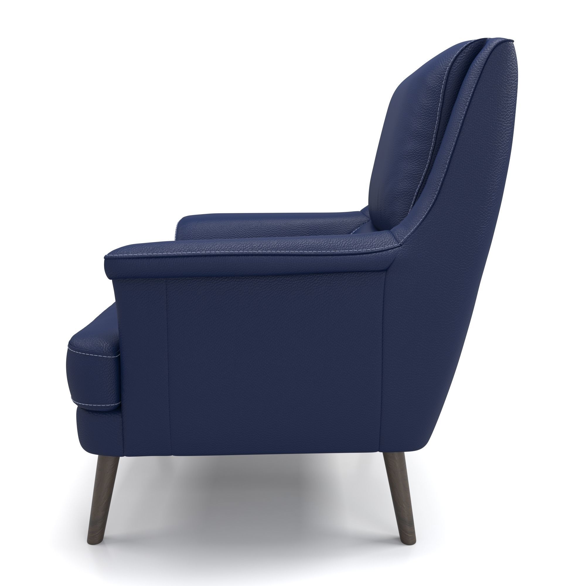 Leather Chair  3D model_2