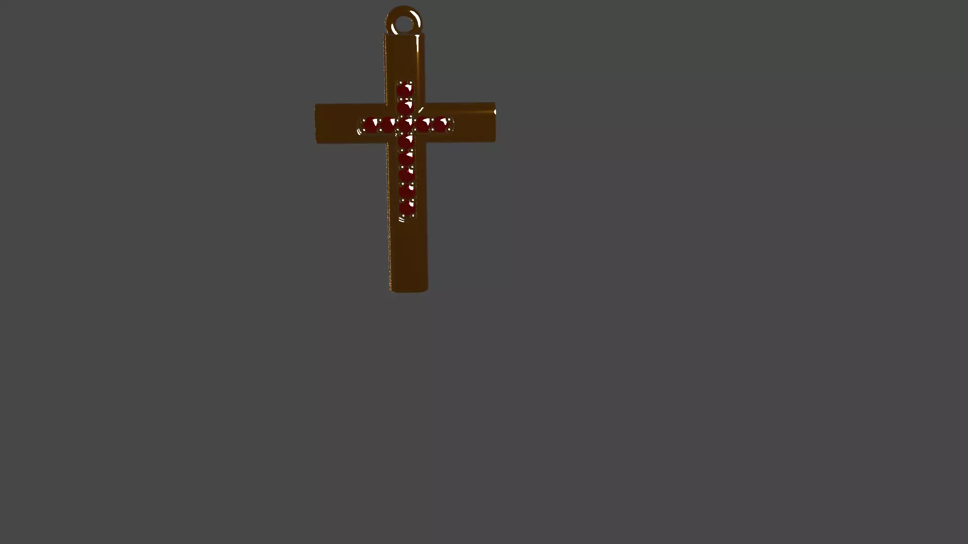 gold jewellery  3D model_0