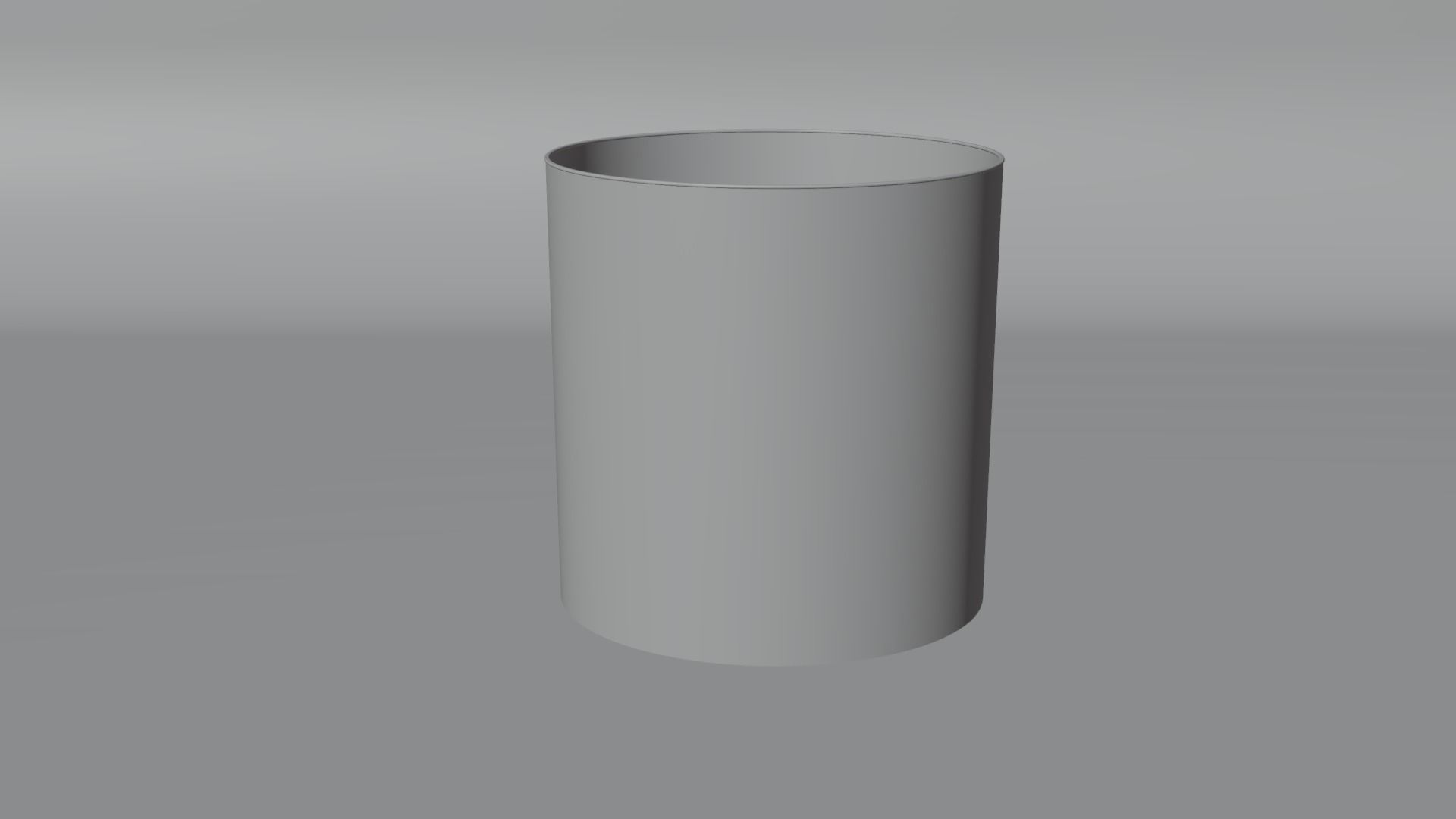 Glass Cup Low-poly 3D model_4