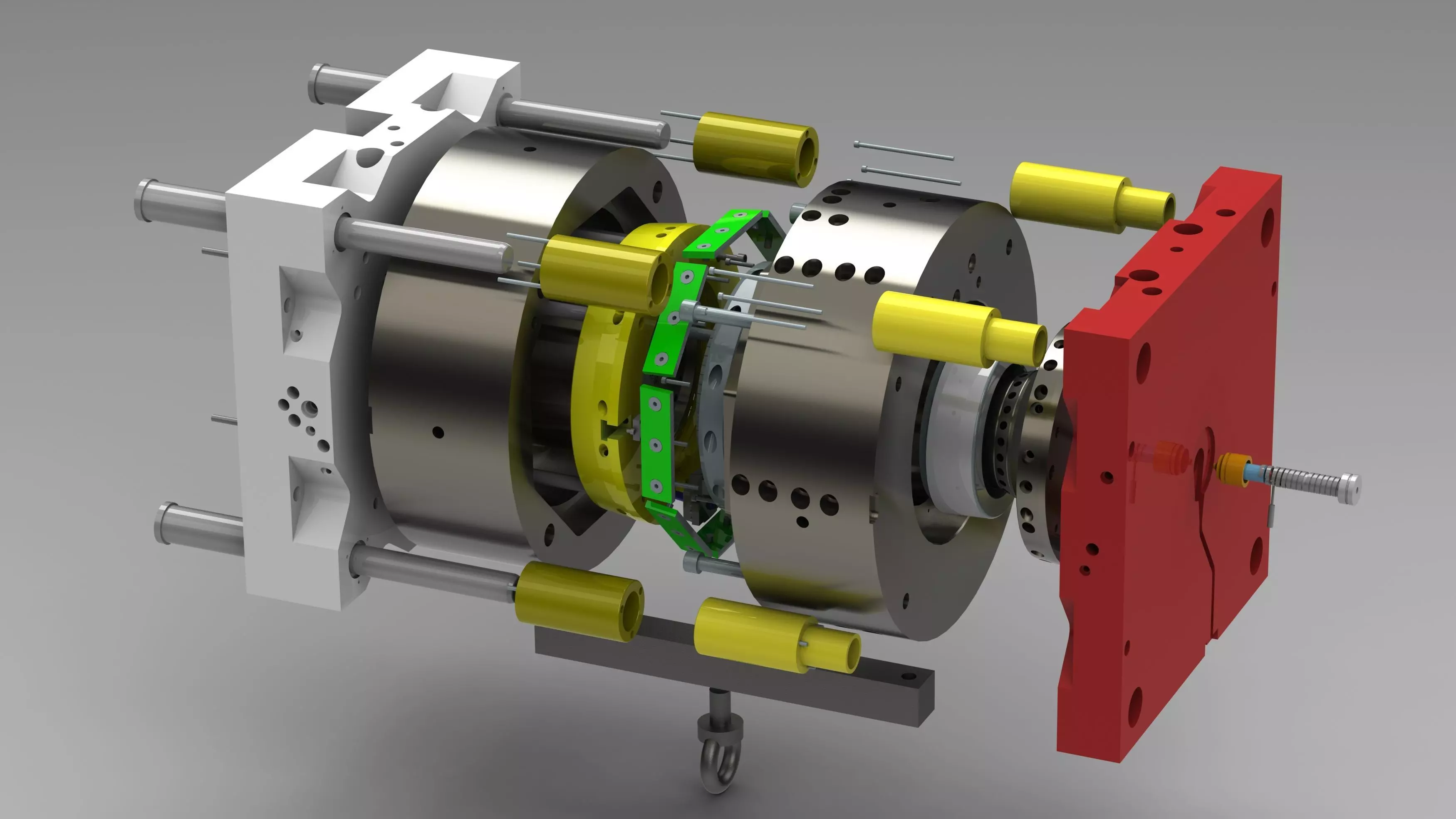 Plastic Emjection Mould 3D model_0