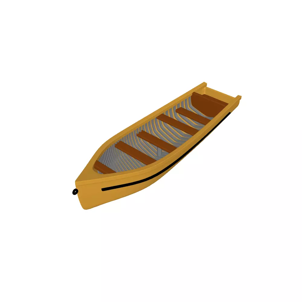 CARGO CANOE 3D print model_0