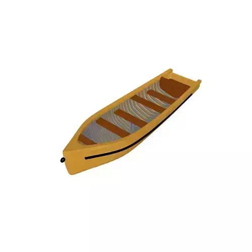 CARGO CANOE 3D print model