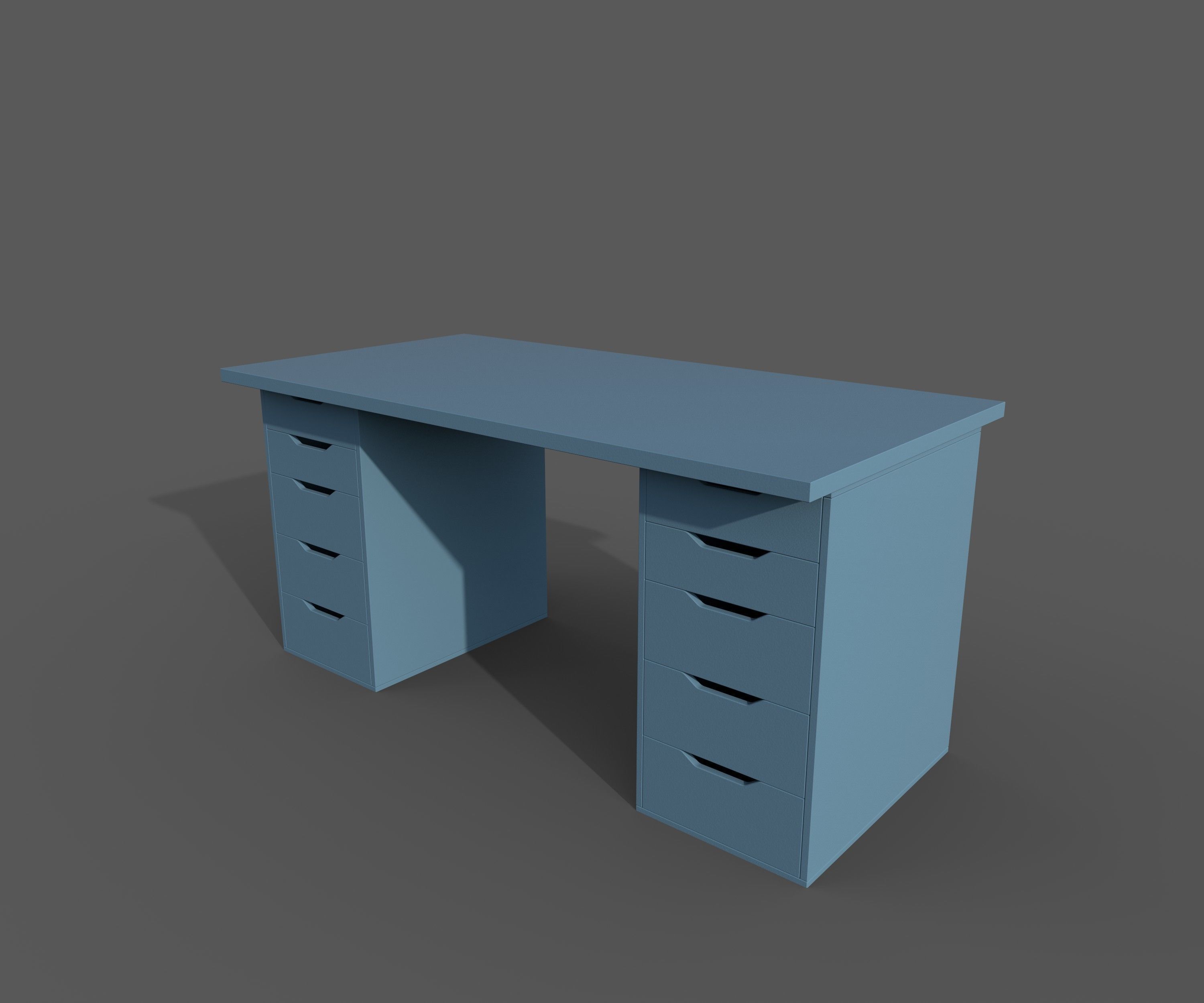 IKEA Table Low-poly 3D model_2