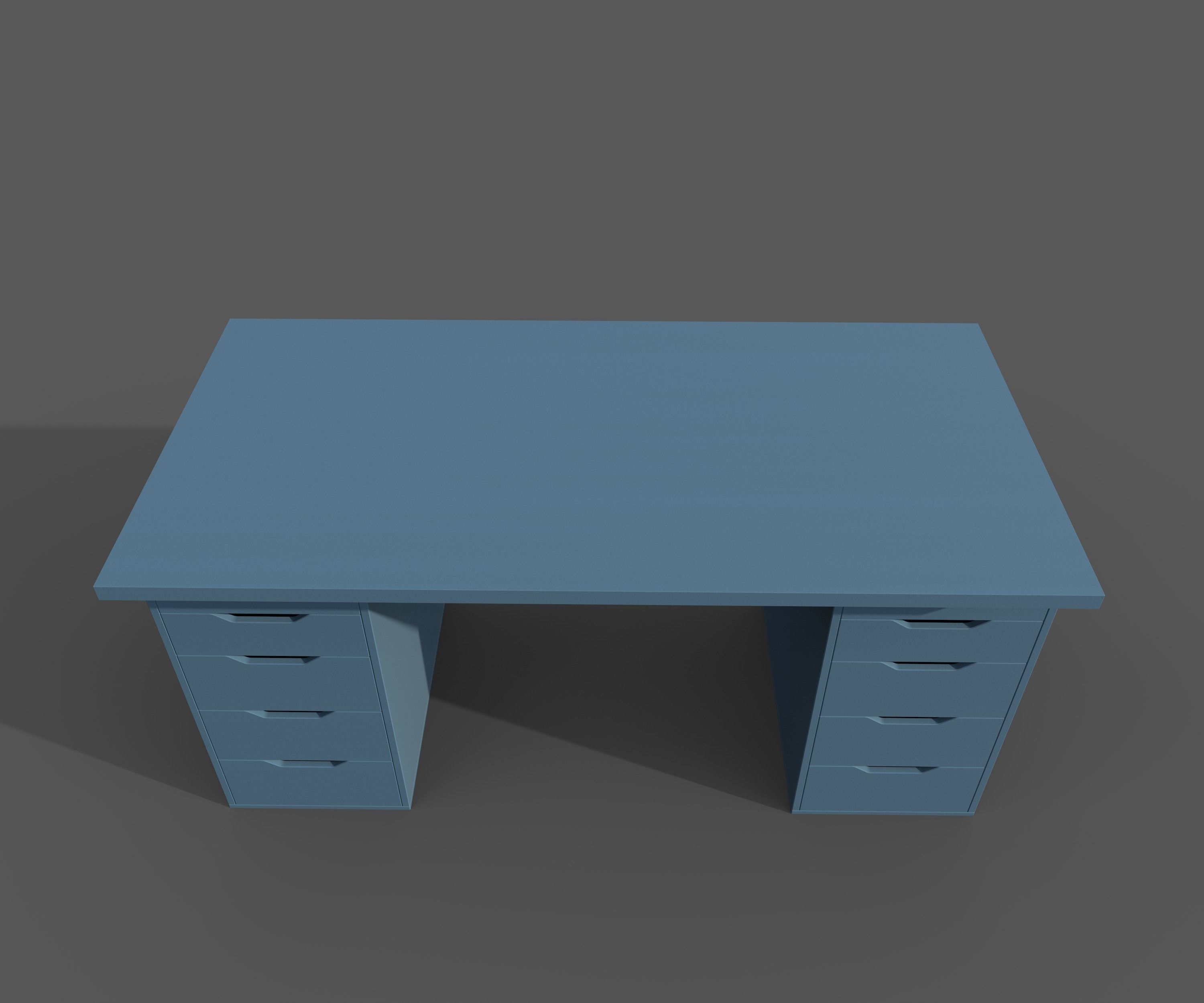 IKEA Table Low-poly 3D model_3