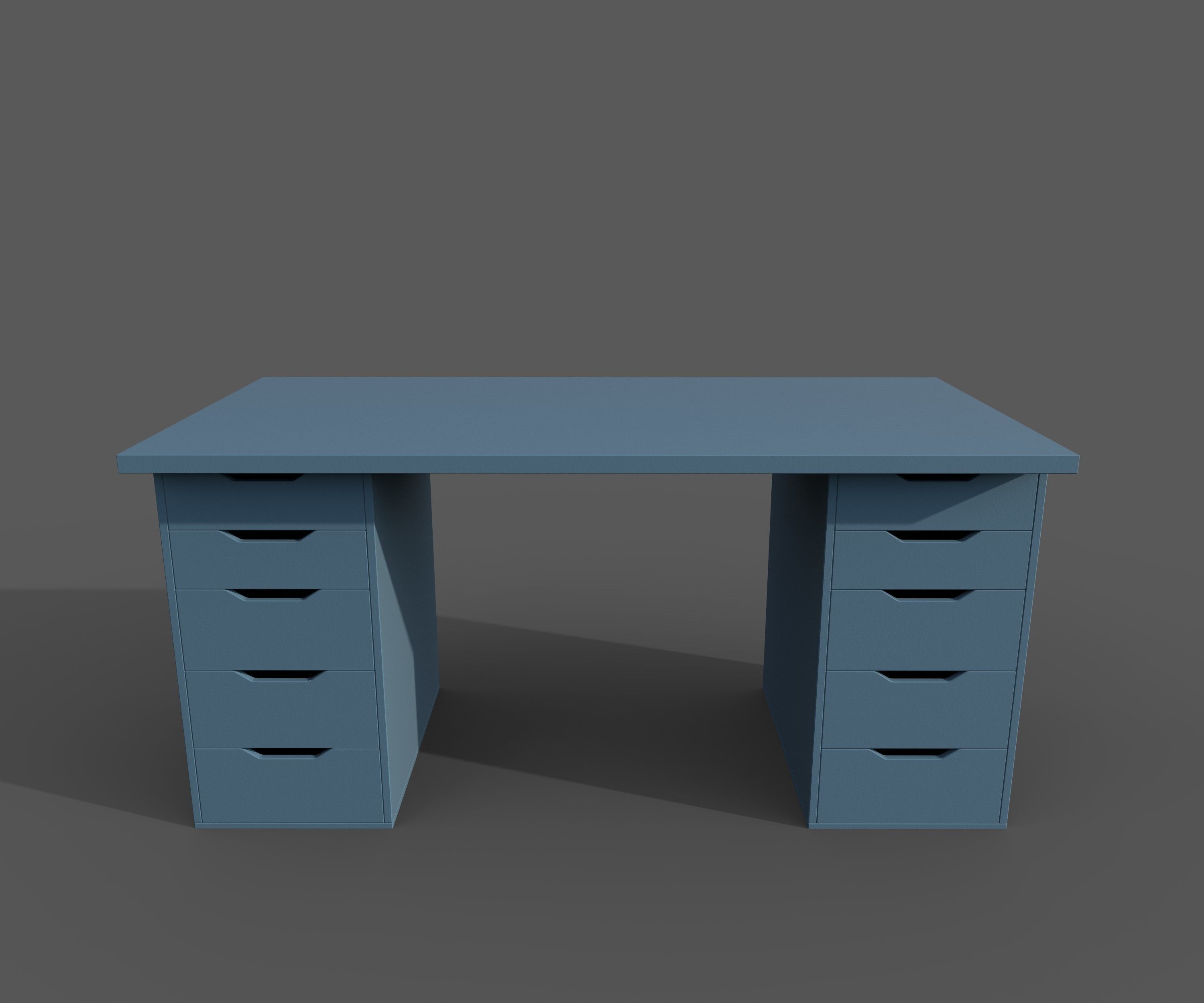 IKEA Table Low-poly 3D model_1