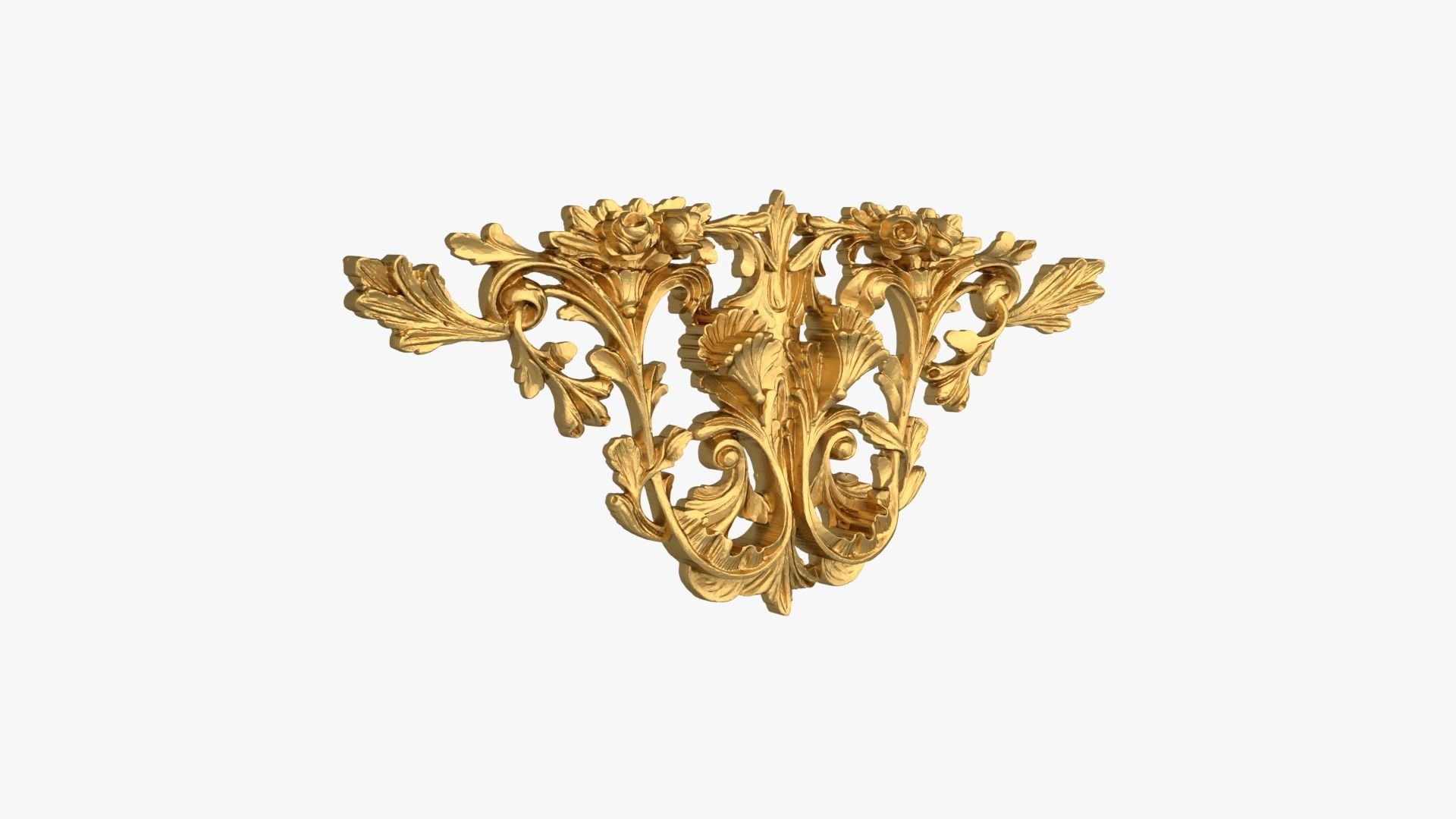 Classic decor ornament 209 3D model_1