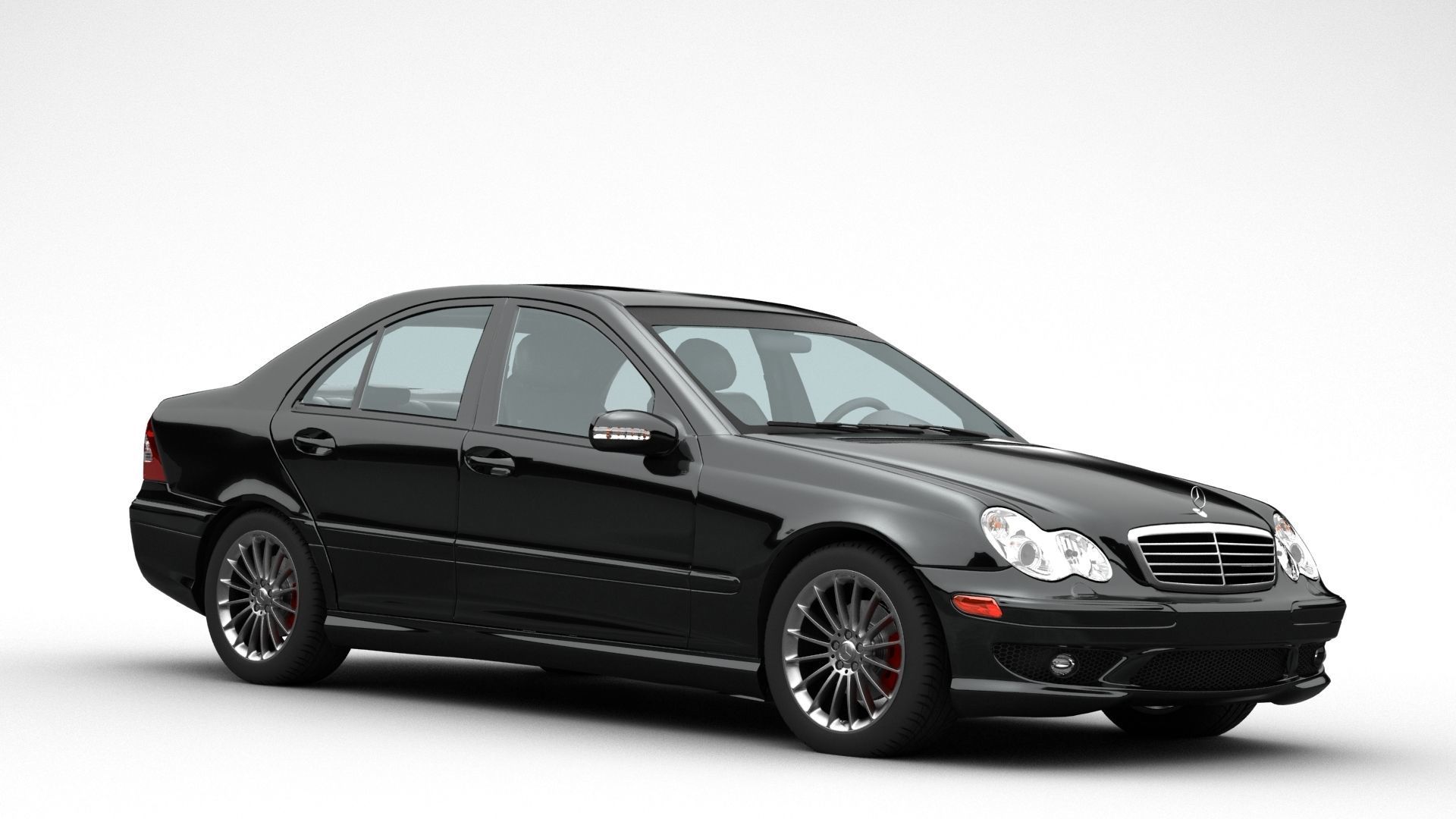 Mercedes Benz C-Class W203 3D model | CGTrader