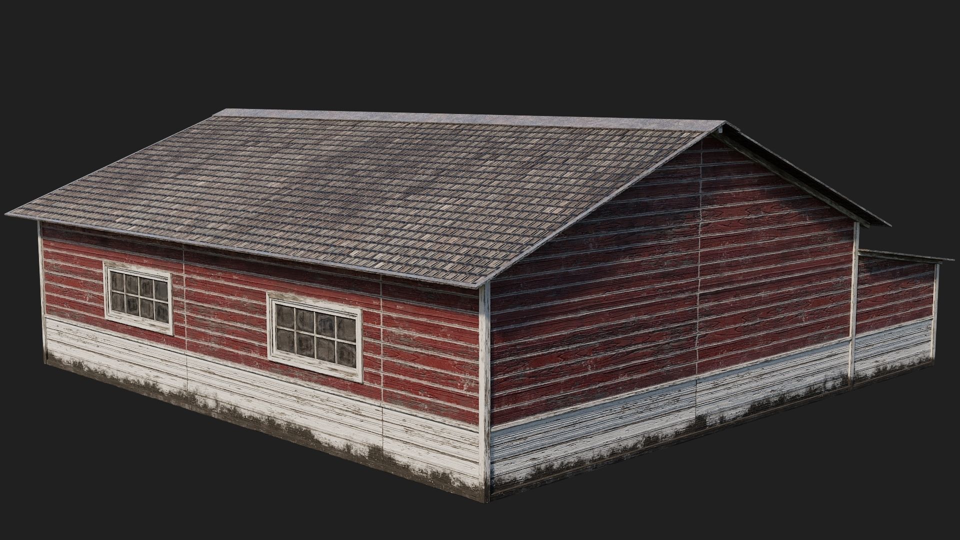 45-46-47-48 - Farm Buildings 4K PBR GameReady Low-poly 3D model_24