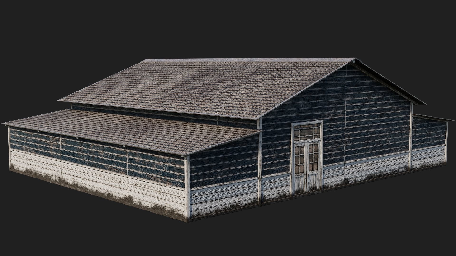 45-46-47-48 - Farm Buildings 4K PBR GameReady Low-poly 3D model_32