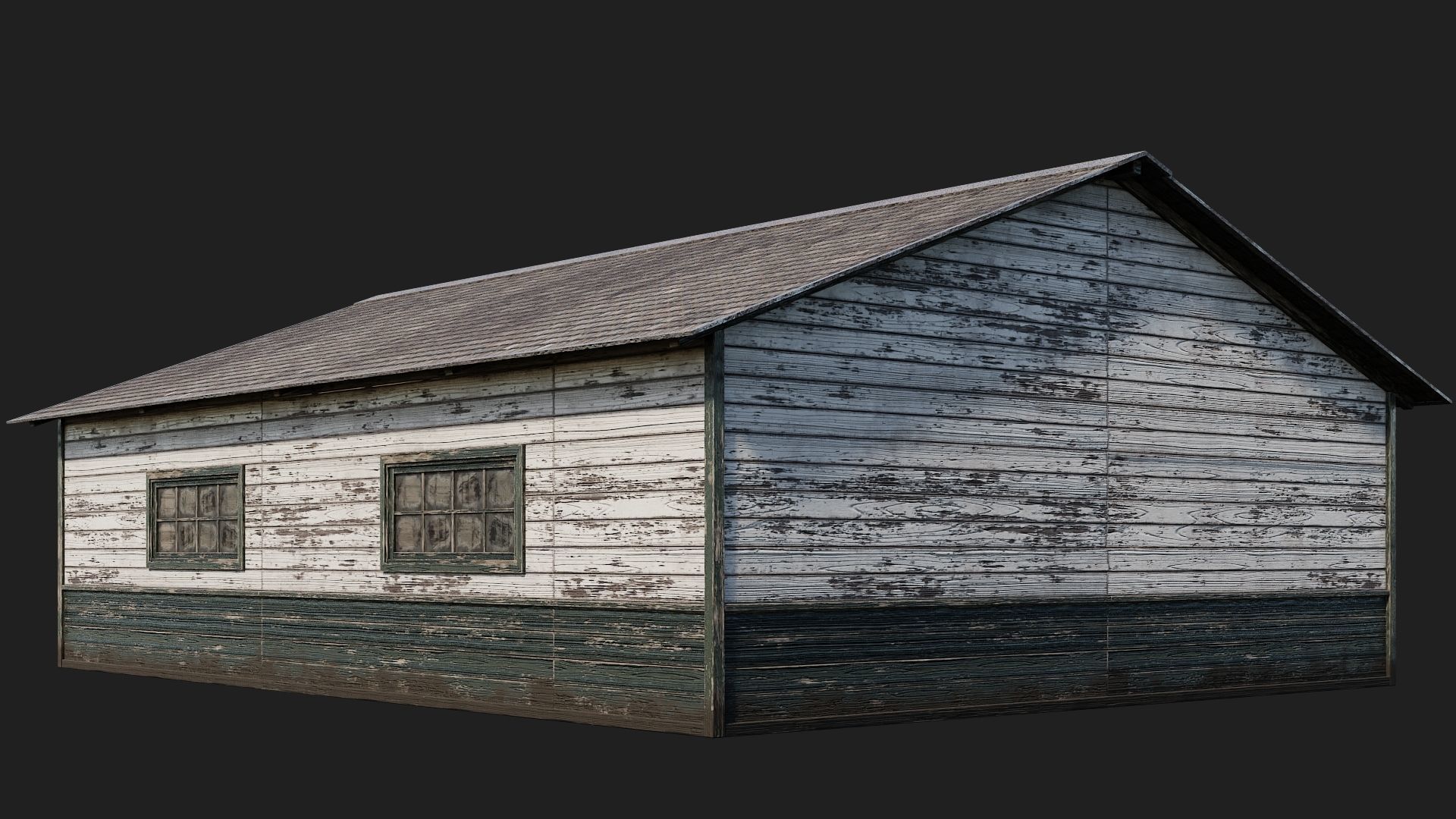 45-46-47-48 - Farm Buildings 4K PBR GameReady Low-poly 3D model_11