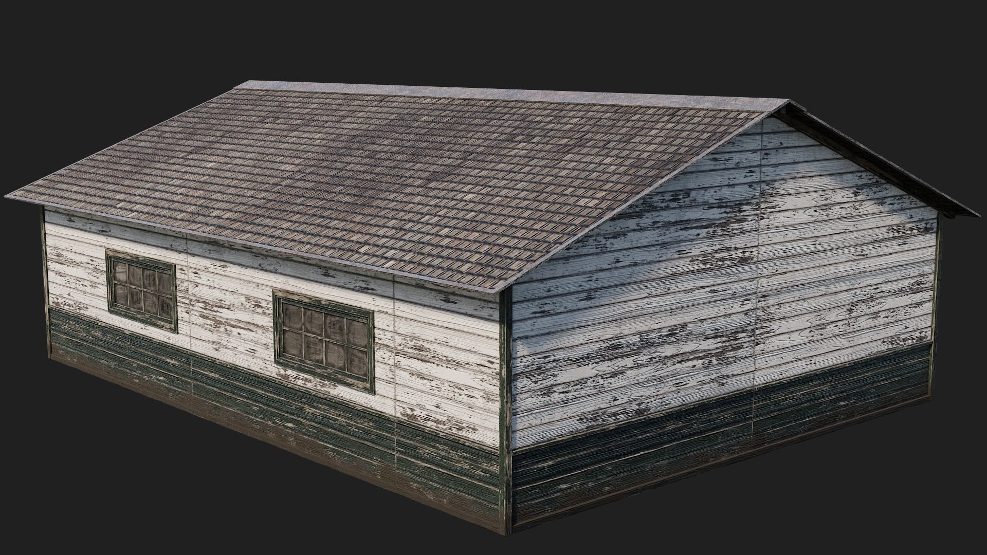 45-46-47-48 - Farm Buildings 4K PBR GameReady Low-poly 3D model_15