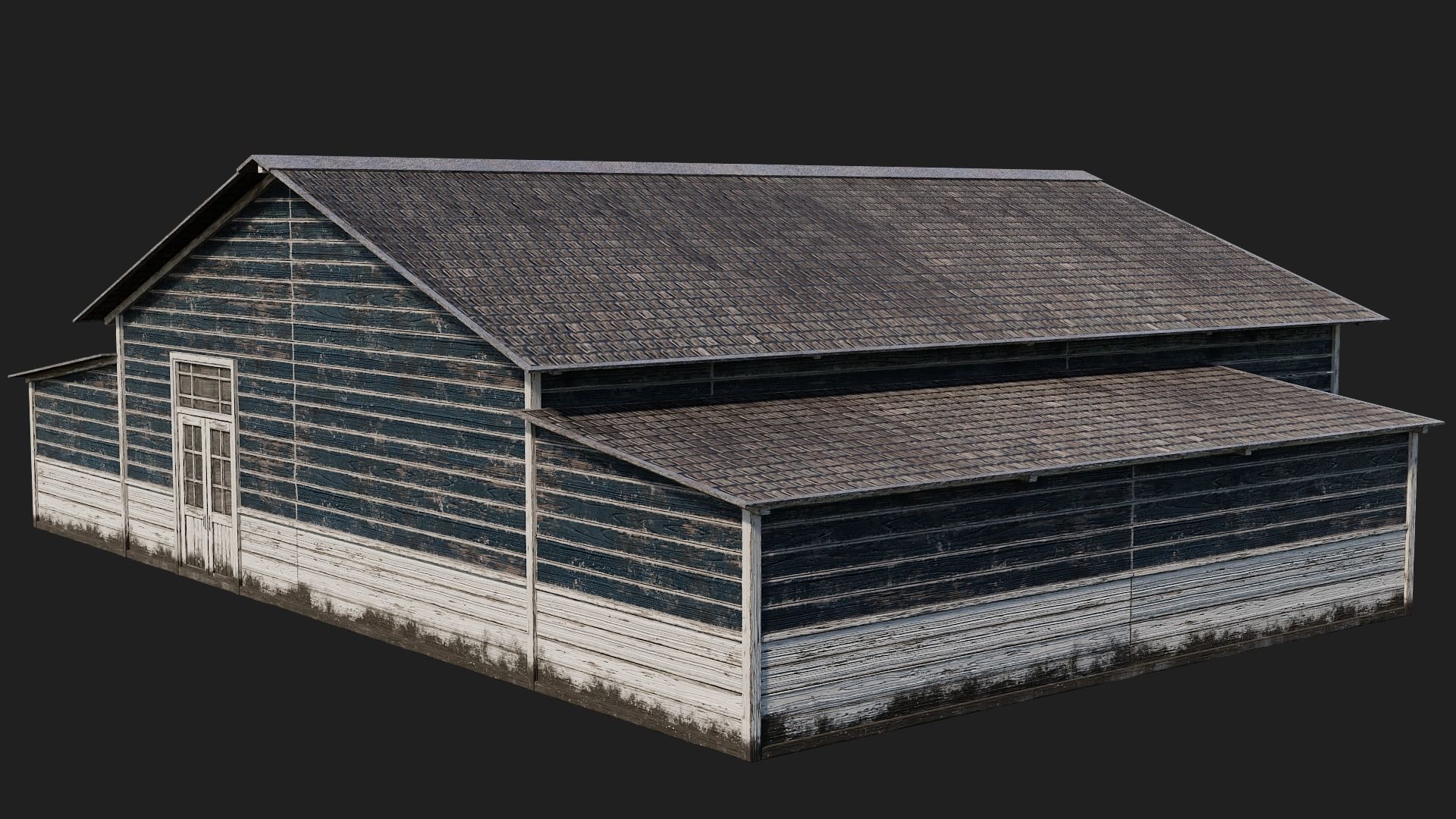 45-46-47-48 - Farm Buildings 4K PBR GameReady Low-poly 3D model_25