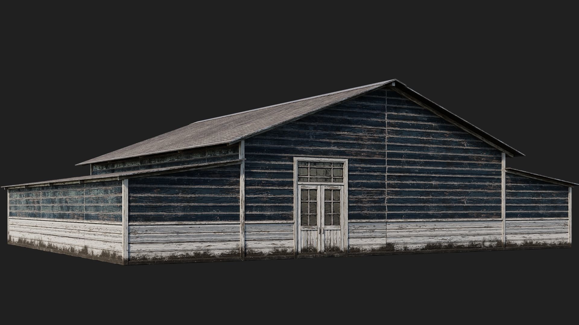 45-46-47-48 - Farm Buildings 4K PBR GameReady Low-poly 3D model_27