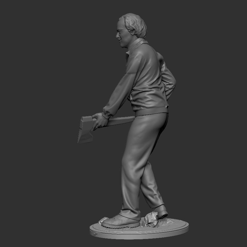  Jack Torrance 3D print model_4