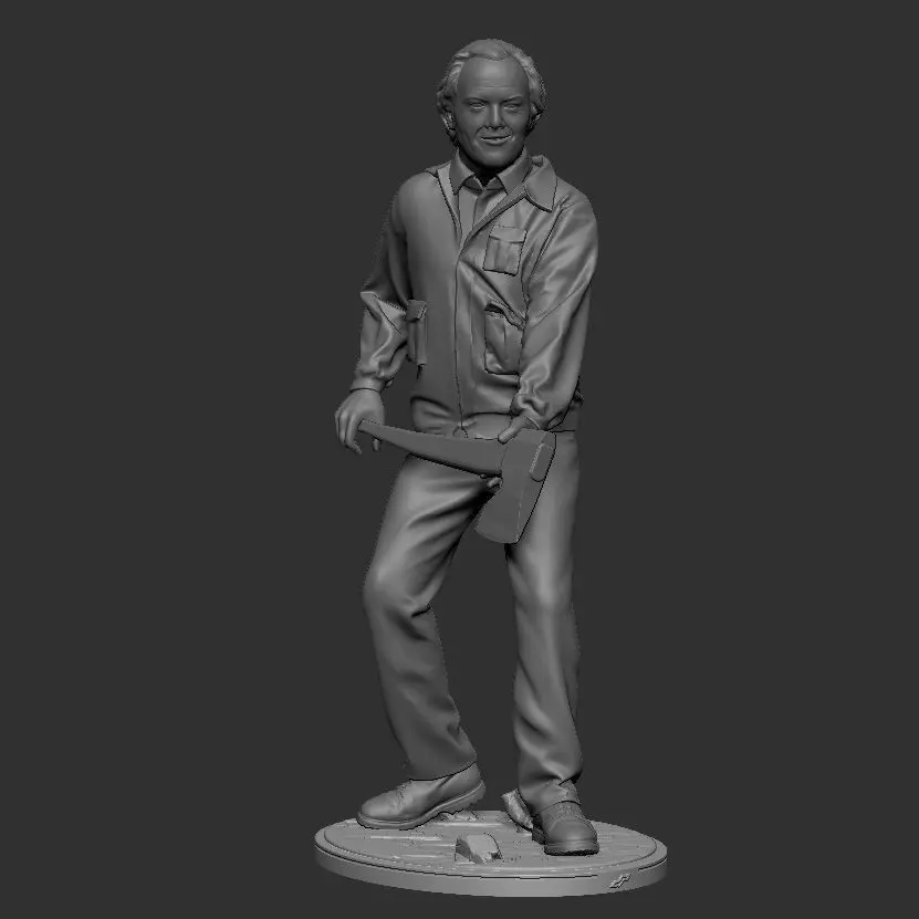  Jack Torrance 3D print model_0