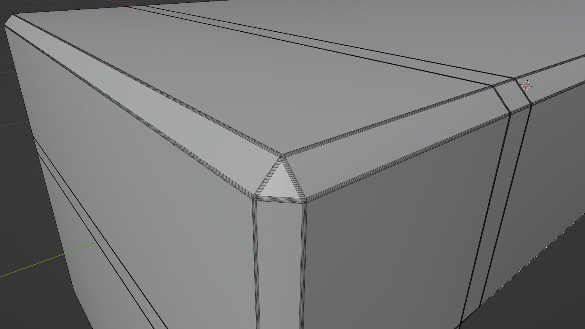 Concrete Bench 3D model_8