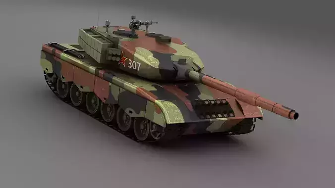 ZTZ96 Type96 Type85 MBT 96Tank NORINCO 3D model