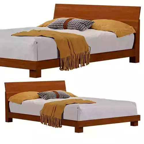 DONDRA TEAK QUEEN BED