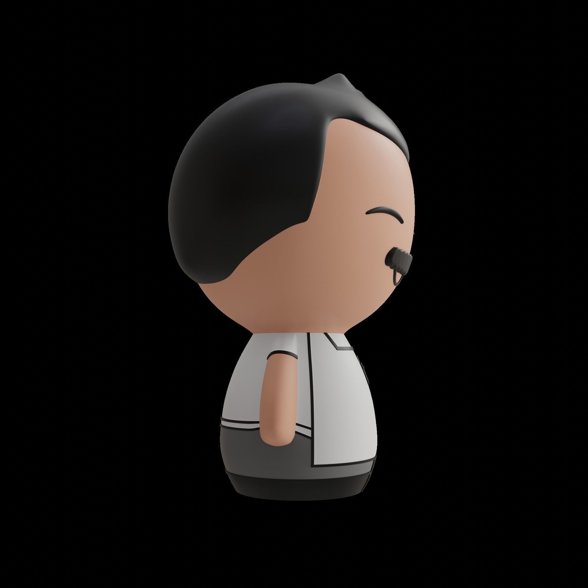 Bobs Burgers Funko POP Bob Belcher Figurine 3D print model_3