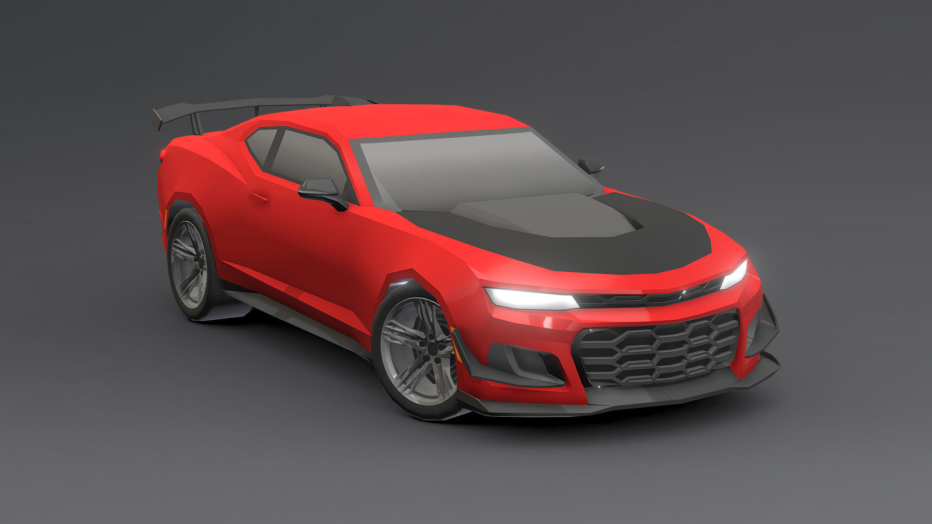 Cars Pack Low-poly 3D model_50