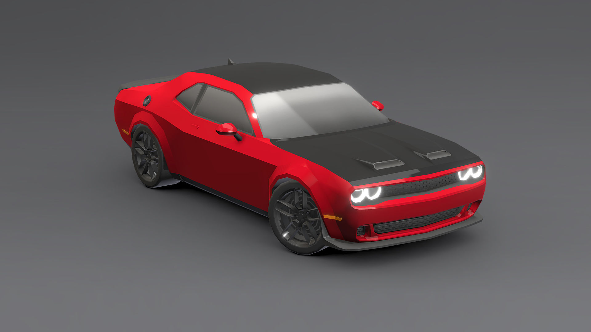 Cars Pack Low-poly 3D model_38