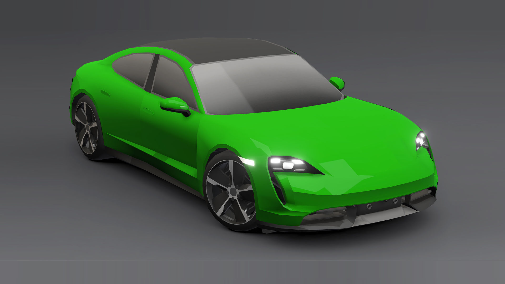 Cars Pack Low-poly 3D model_32