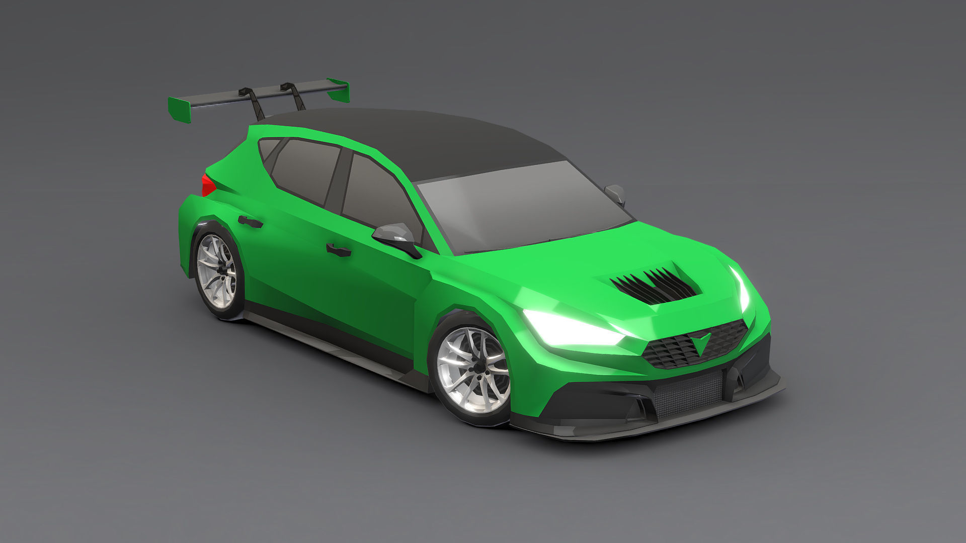 Cars Pack Low-poly 3D model_20