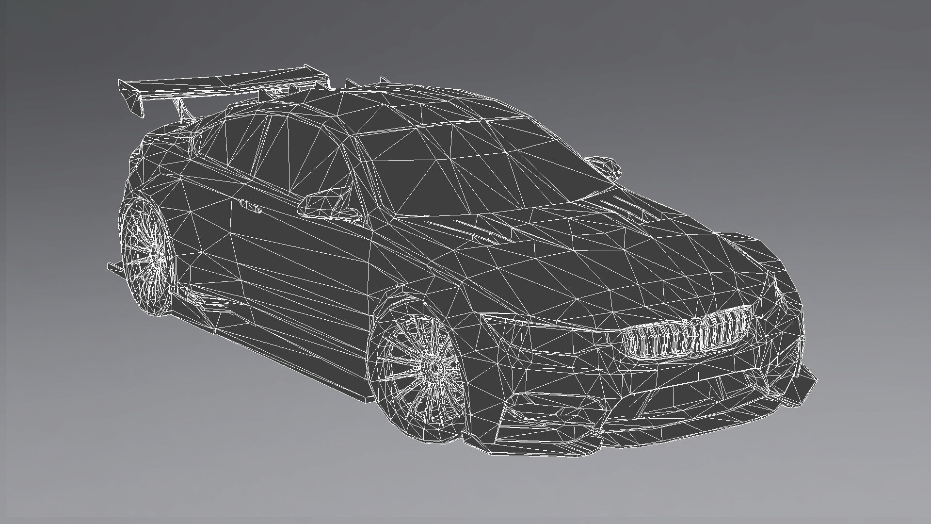 Cars Pack Low-poly 3D model_59