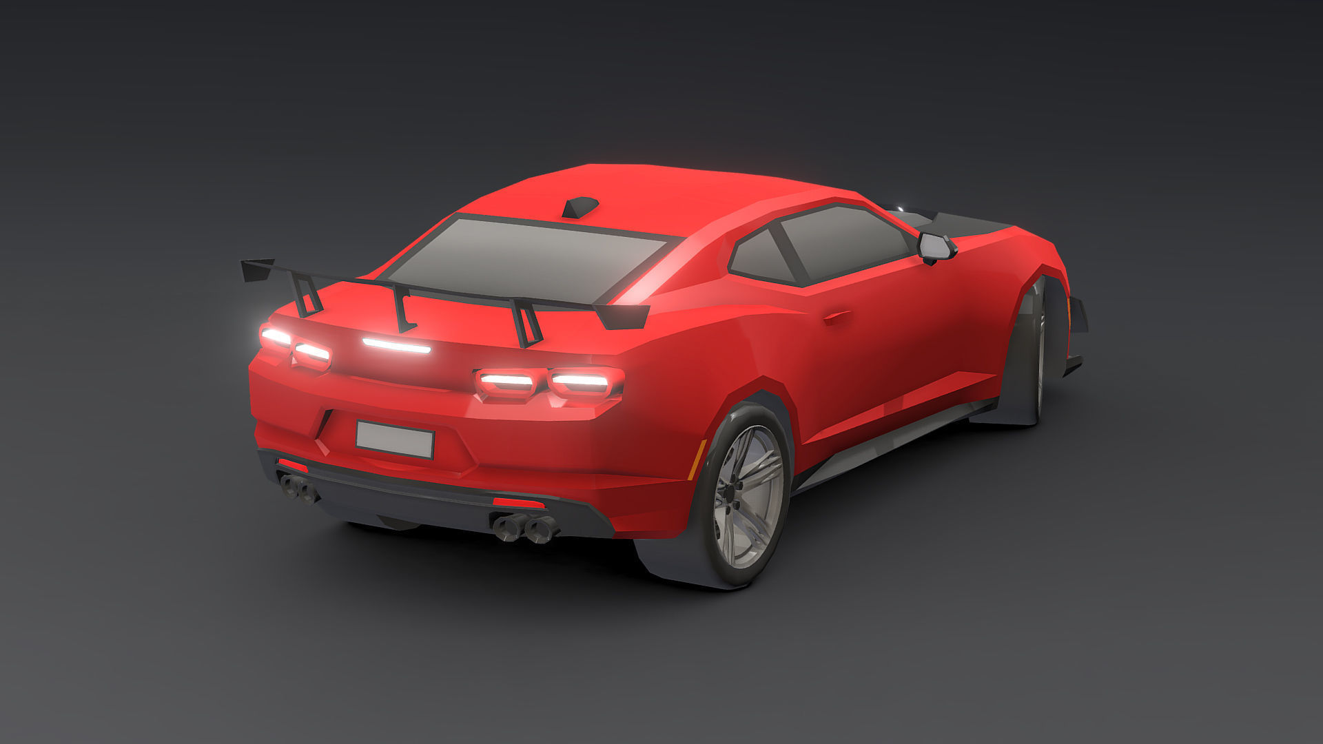 Cars Pack Low-poly 3D model_51