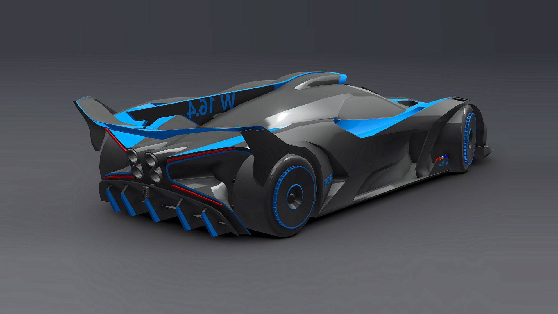 Cars Pack Low-poly 3D model_6