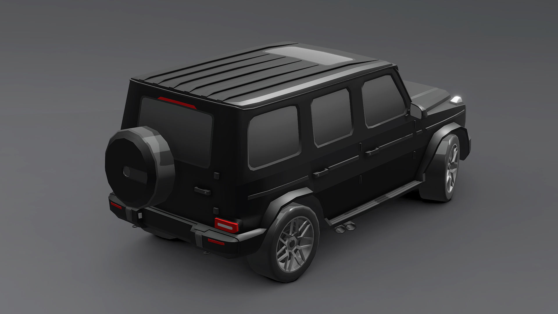 Cars Pack Low-poly 3D model_27
