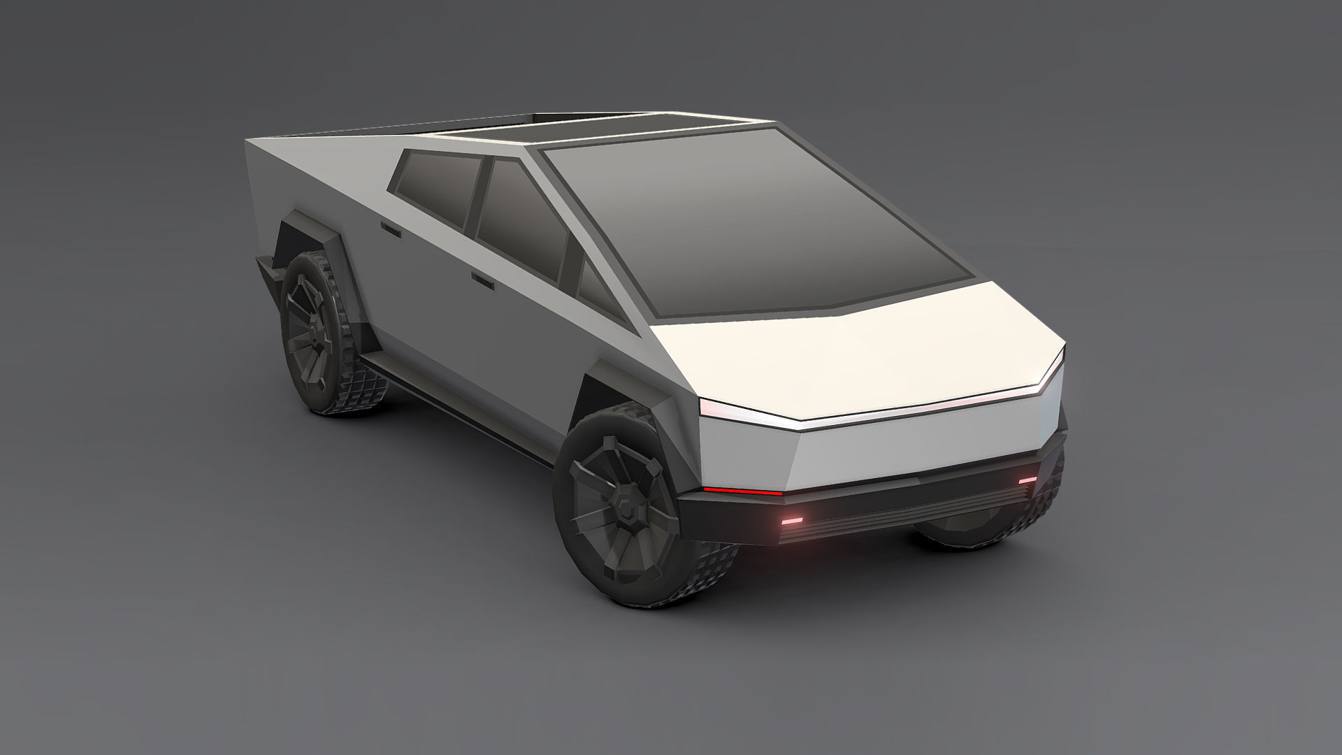 Cars Pack Low-poly 3D model_40