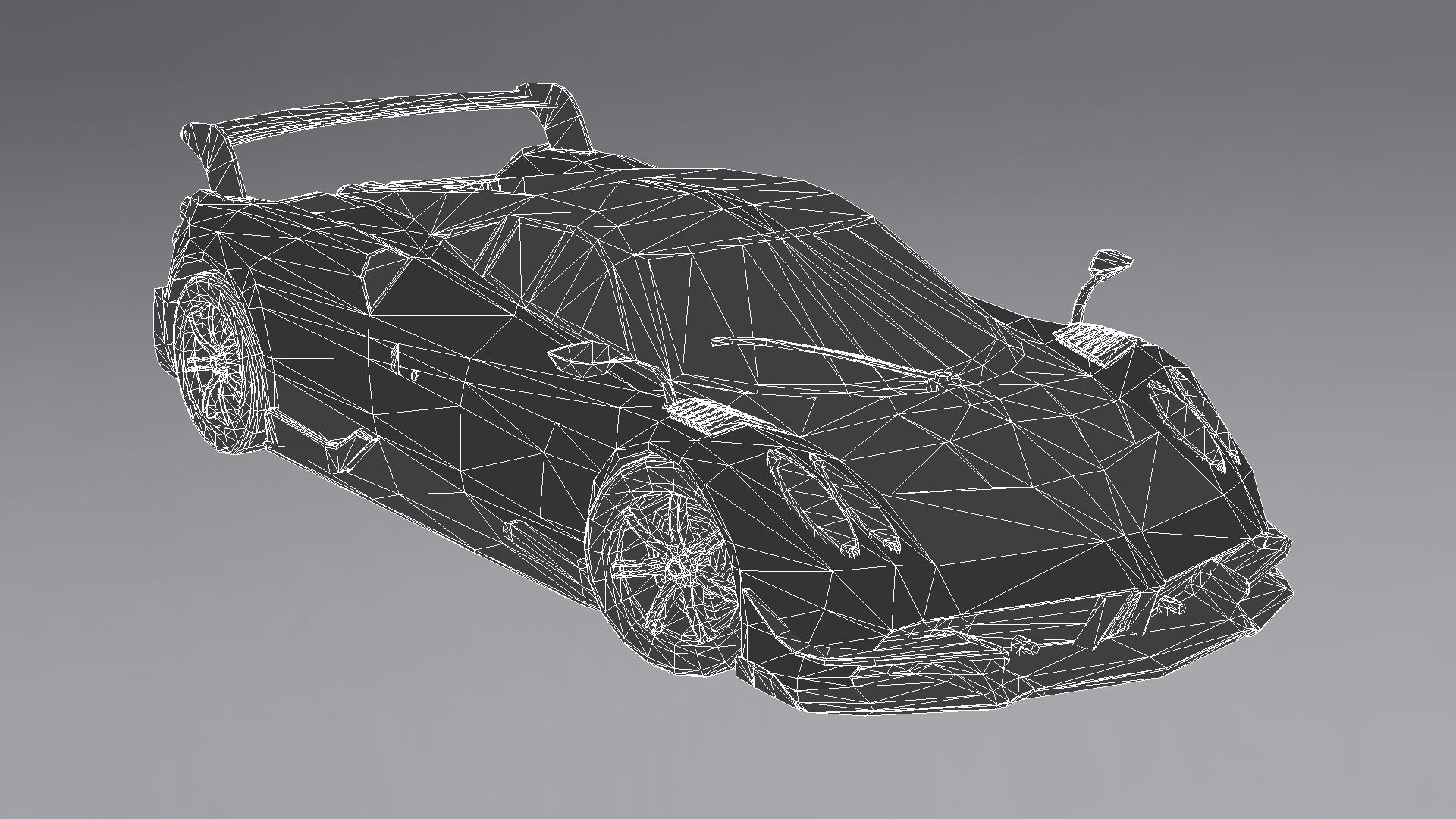 Cars Pack Low-poly 3D model_57