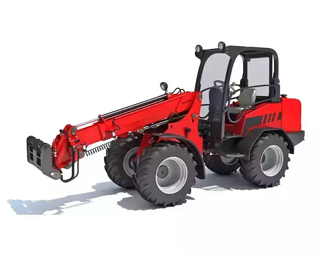 Wheel Loader 3D model