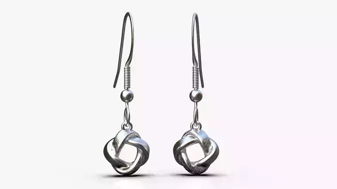 Modern earrings