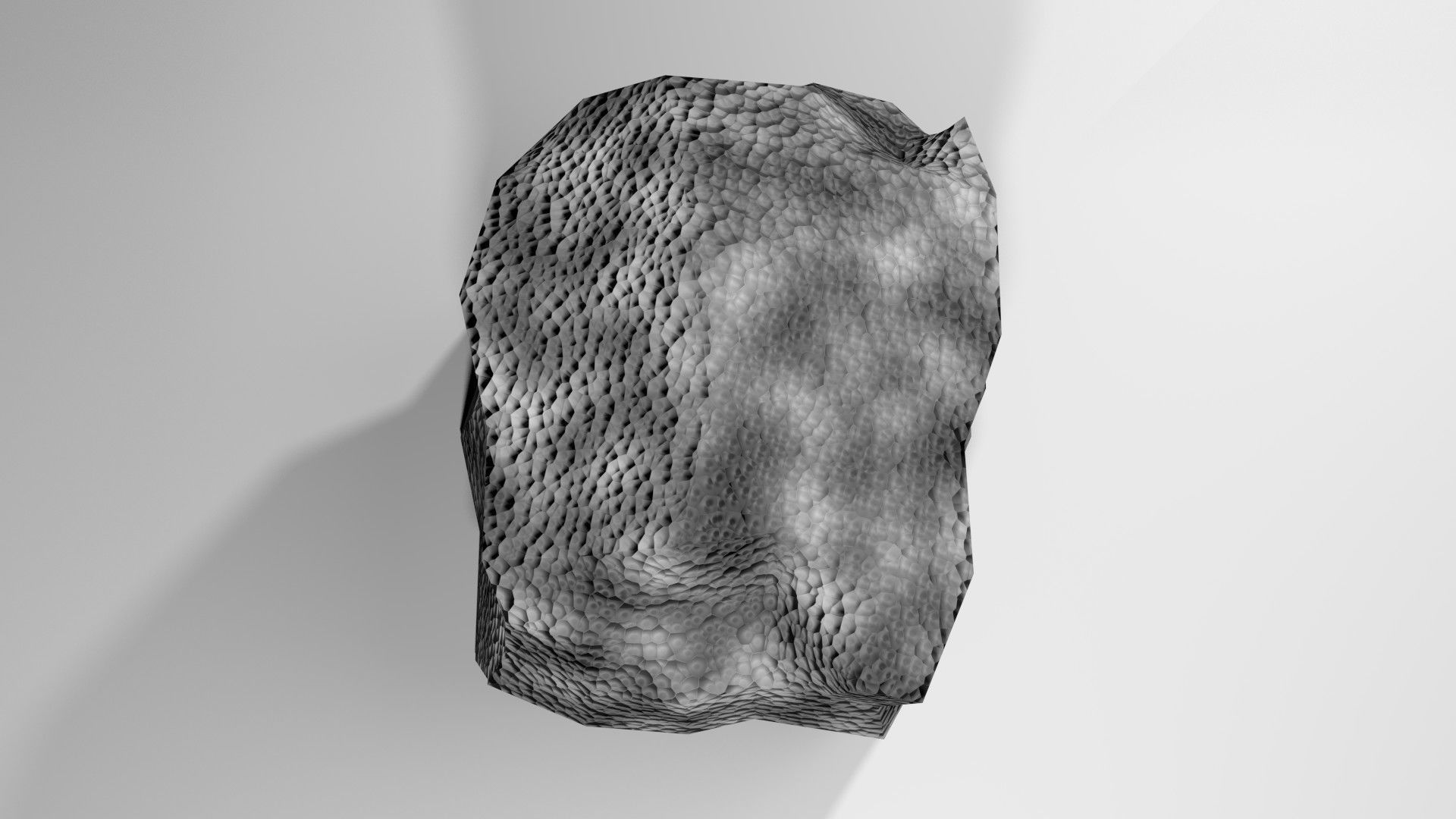 Rock 2 piece of 3D model_2