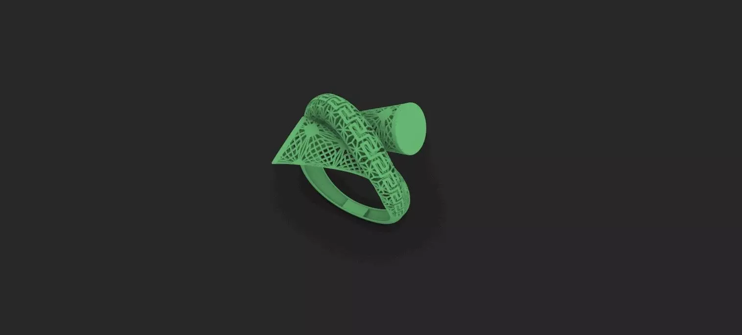 fusion ring 3D print model_0