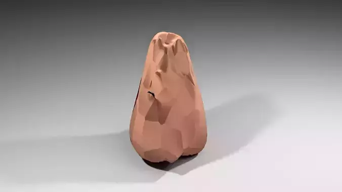 Rock 5 piece of metal