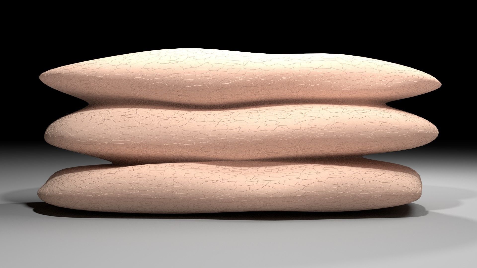 Rock 7 stack of rocks 3D model_1