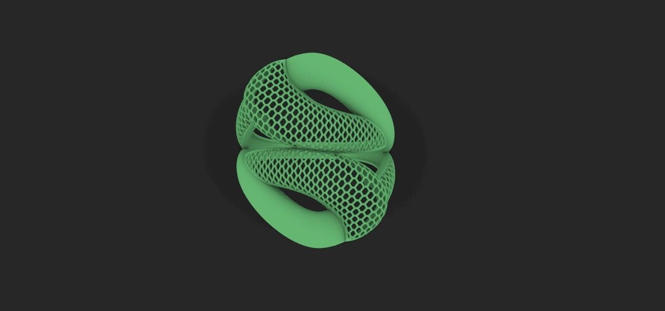 fusion ring 3D print model_2