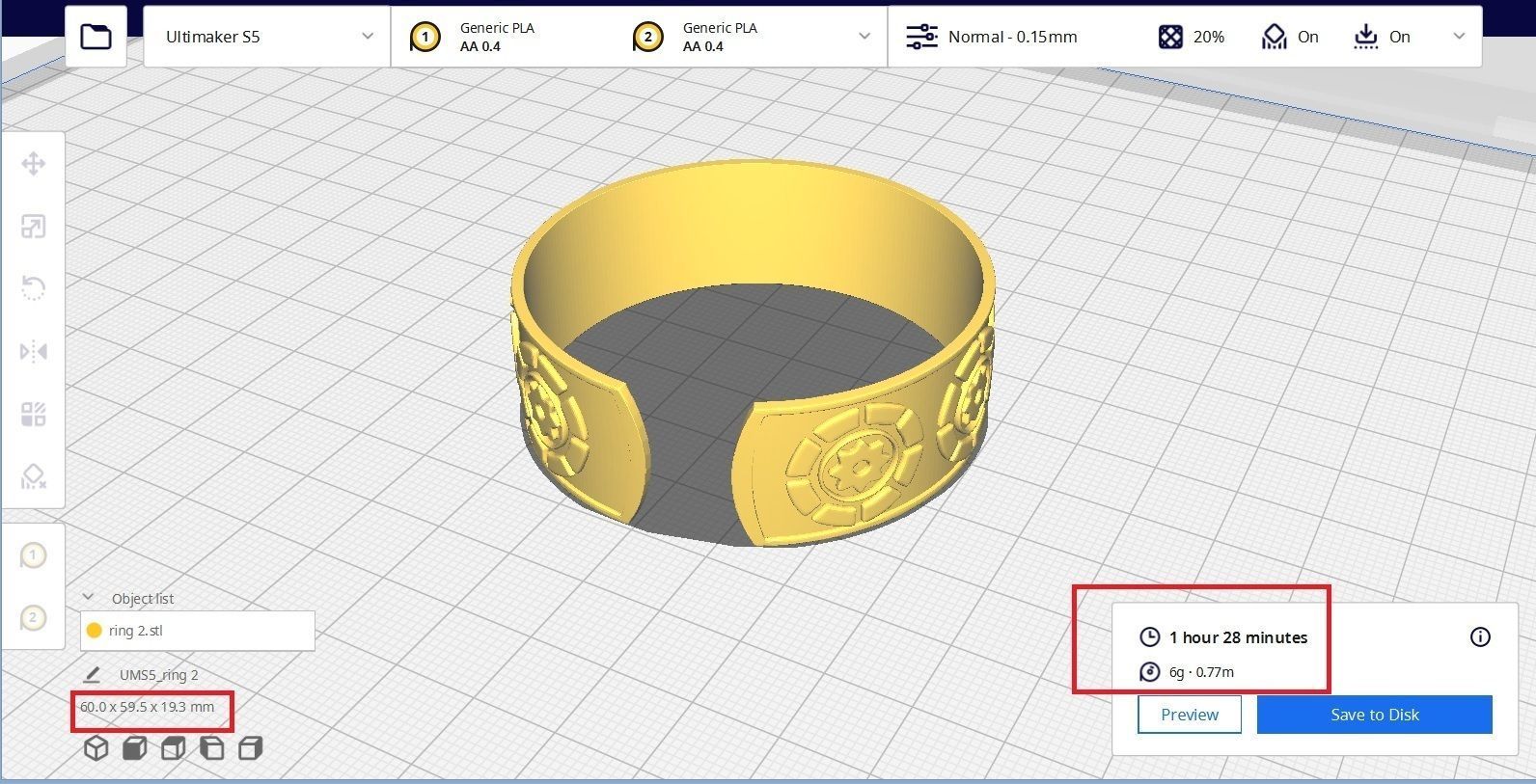  Ancient   Bracelet STL jewelry  3D print model_7