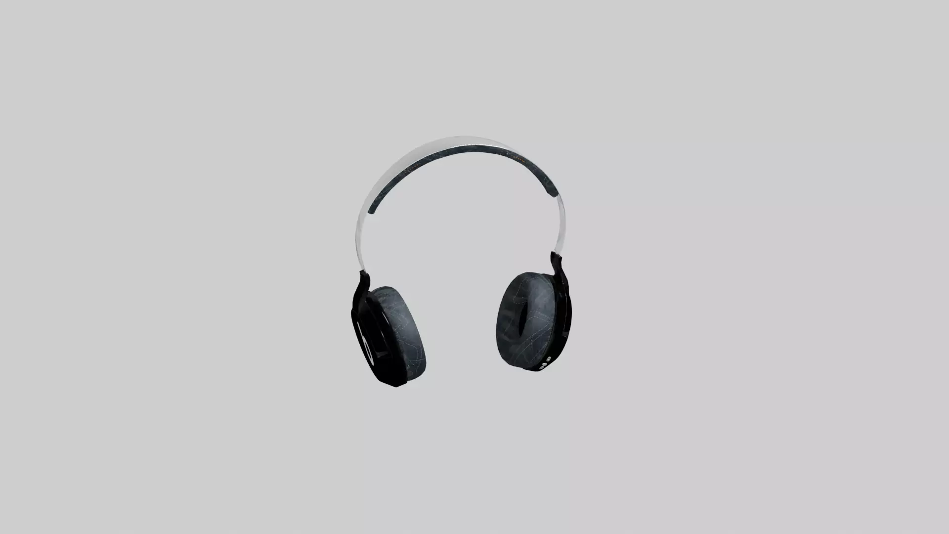 Headphones sennheiser wireless Low-poly 3D model