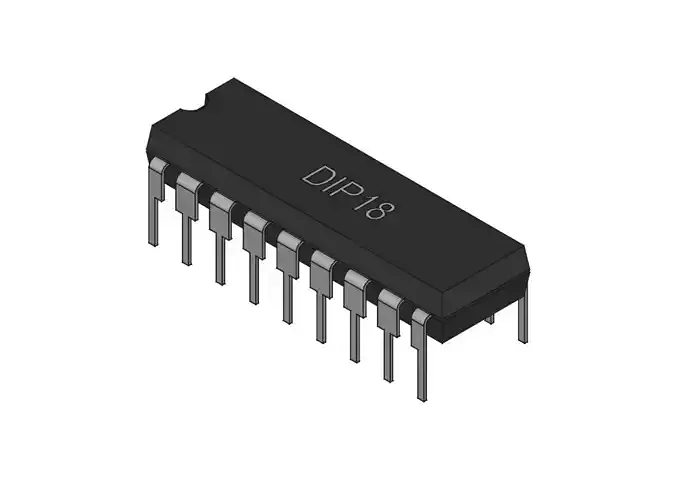 DIP18 IC case