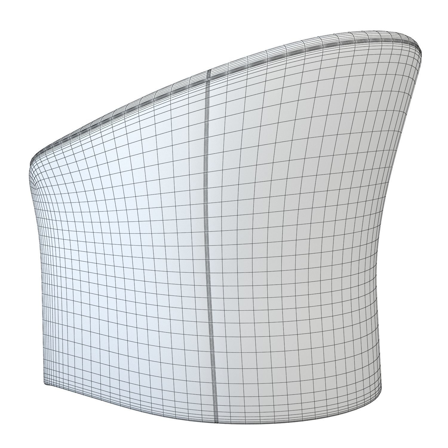 Crate and Barrel Verso Armchair 3D model_9