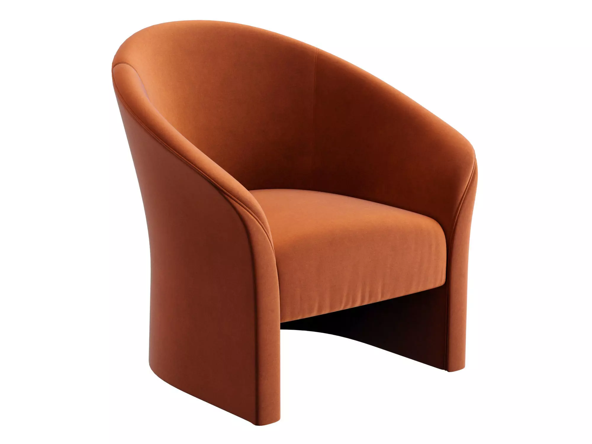 Crate and Barrel Verso Armchair 3D model_0